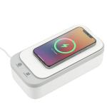 Ultrasonic Cleaner Wireless Charging UV Sanitizer - 7143-43WH Angle-Right Ultrasonic Cleaner Wireless Charging UV Sanitizer - 7143-43WH Angle-Right