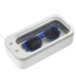Ultrasonic Cleaner Wireless Charging UV Sanitizer - 7143-43WH Angle-Right Ultrasonic Cleaner Wireless Charging UV Sanitizer - 7143-43WH Angle-Right