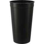 Solid 32oz Recycled Stadium Cup - SM-6014BKFront Solid 32oz Recycled Stadium Cup - SM-6014BKFront