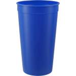 Solid 32oz Recycled Stadium Cup - SM-6014BLFront Solid 32oz Recycled Stadium Cup - SM-6014BLFront