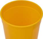 Solid 32oz Recycled Stadium Cup - SM-6014YWAngle-Right Solid 32oz Recycled Stadium Cup - SM-6014YWAngle-Right