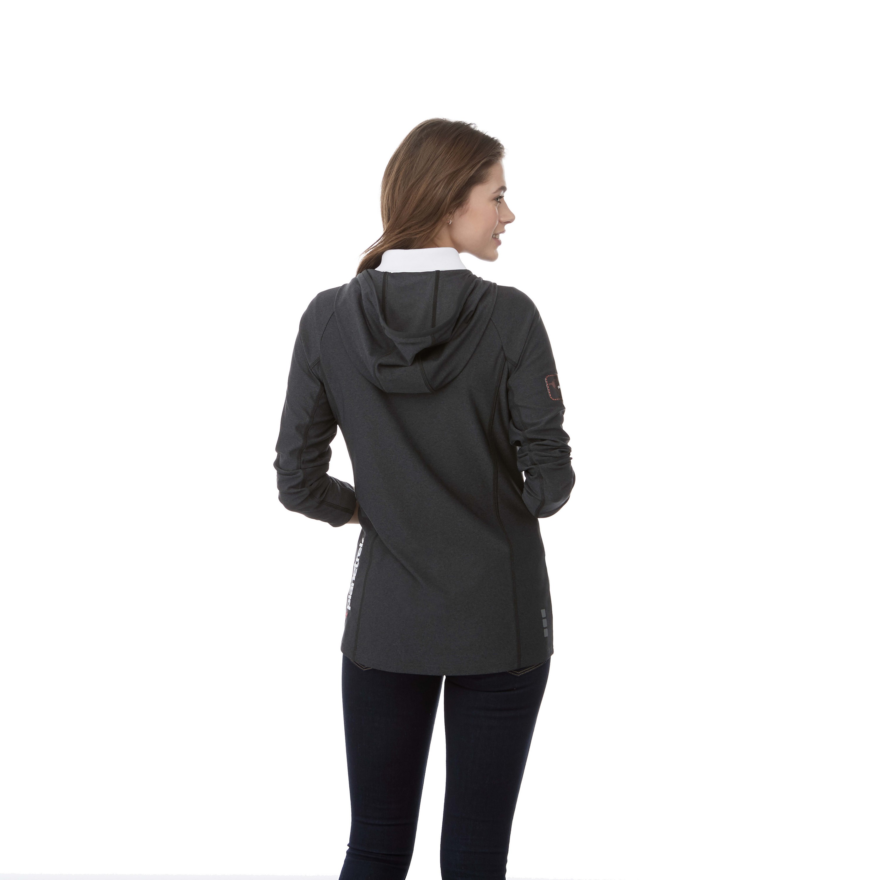 Women's KAISER Stretch Knit Full Zip Lightweight Jacket Hoodie 1