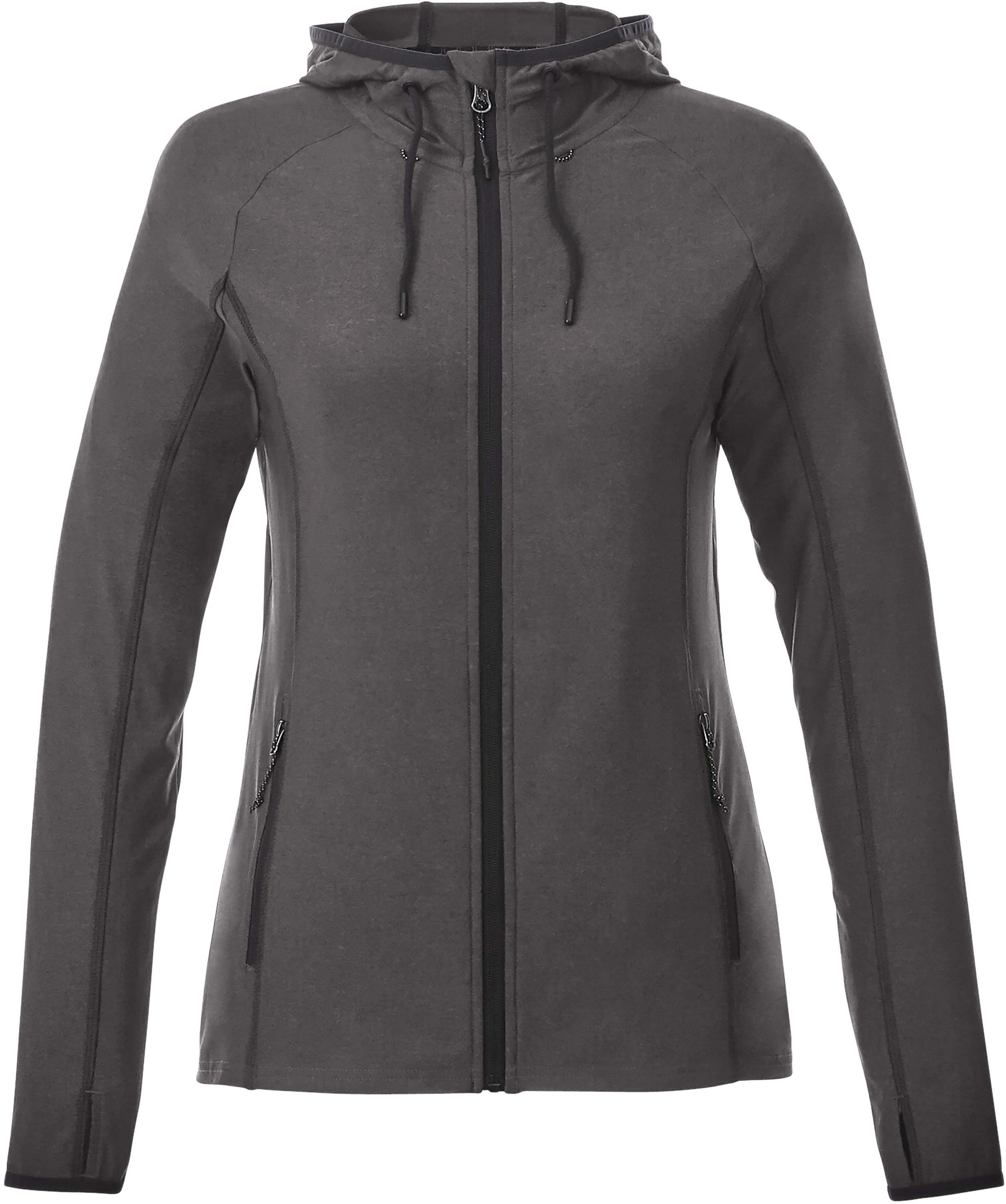 Women's KAISER Stretch Knit Full Zip Lightweight Jacket Hoodie 1