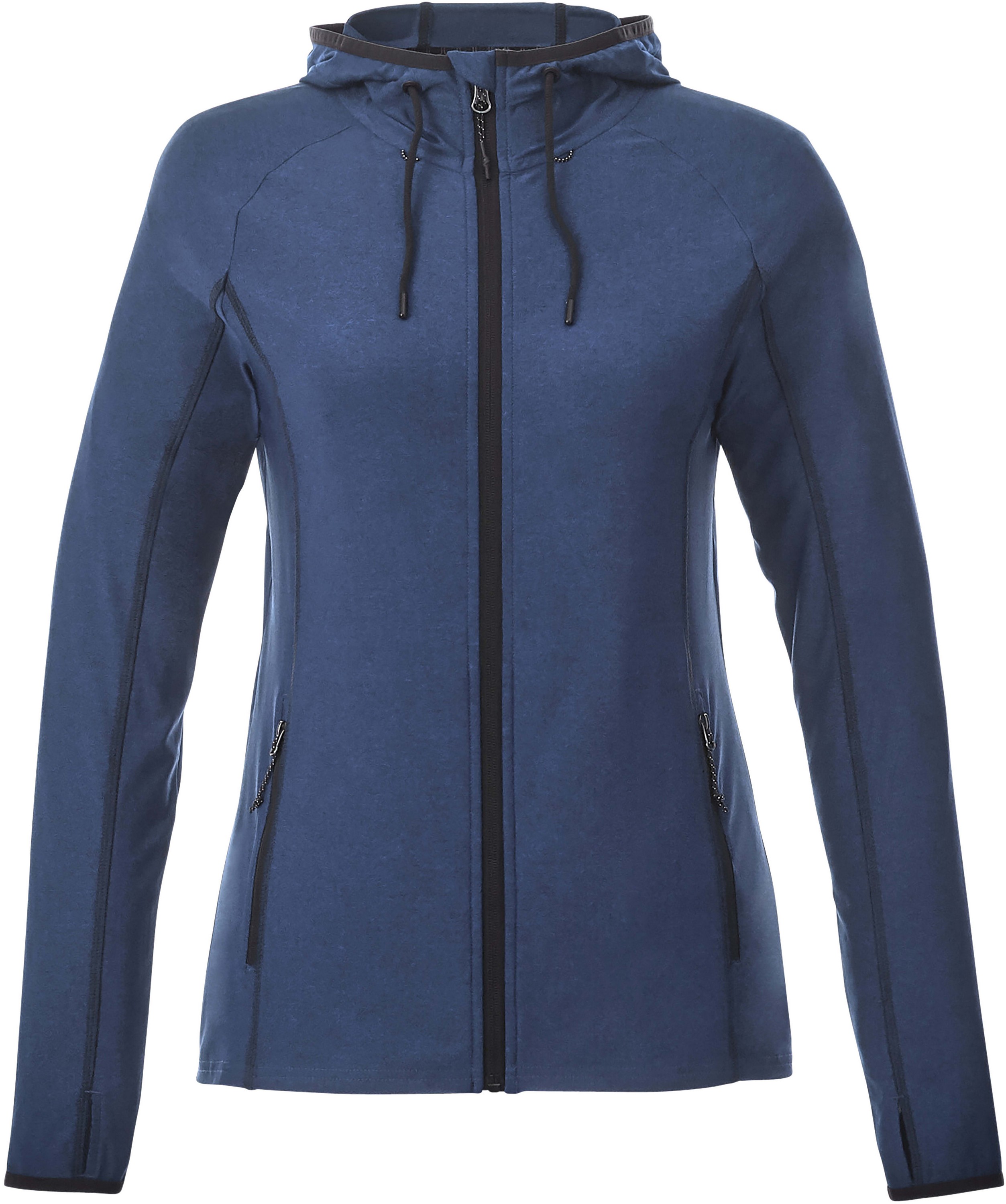 Women's KAISER Stretch Knit Full Zip Lightweight Jacket Hoodie 1