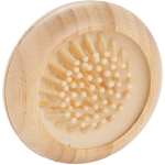FSC® 100% Bamboo Compact Mirror/Brush - SM-1709NTFront FSC® 100% Bamboo Compact Mirror/Brush - SM-1709NTFront
