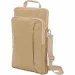 Vertical Recycled Messenger Bag - SM-8205TNAngle-Left Vertical Recycled Messenger Bag - SM-8205TNAngle-Left