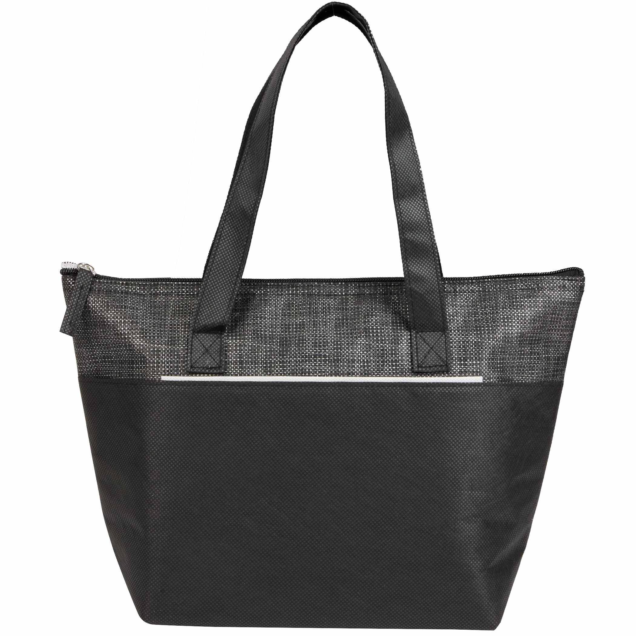 Mist Recycled 9-Can Non-Woven Tote Cooler 1