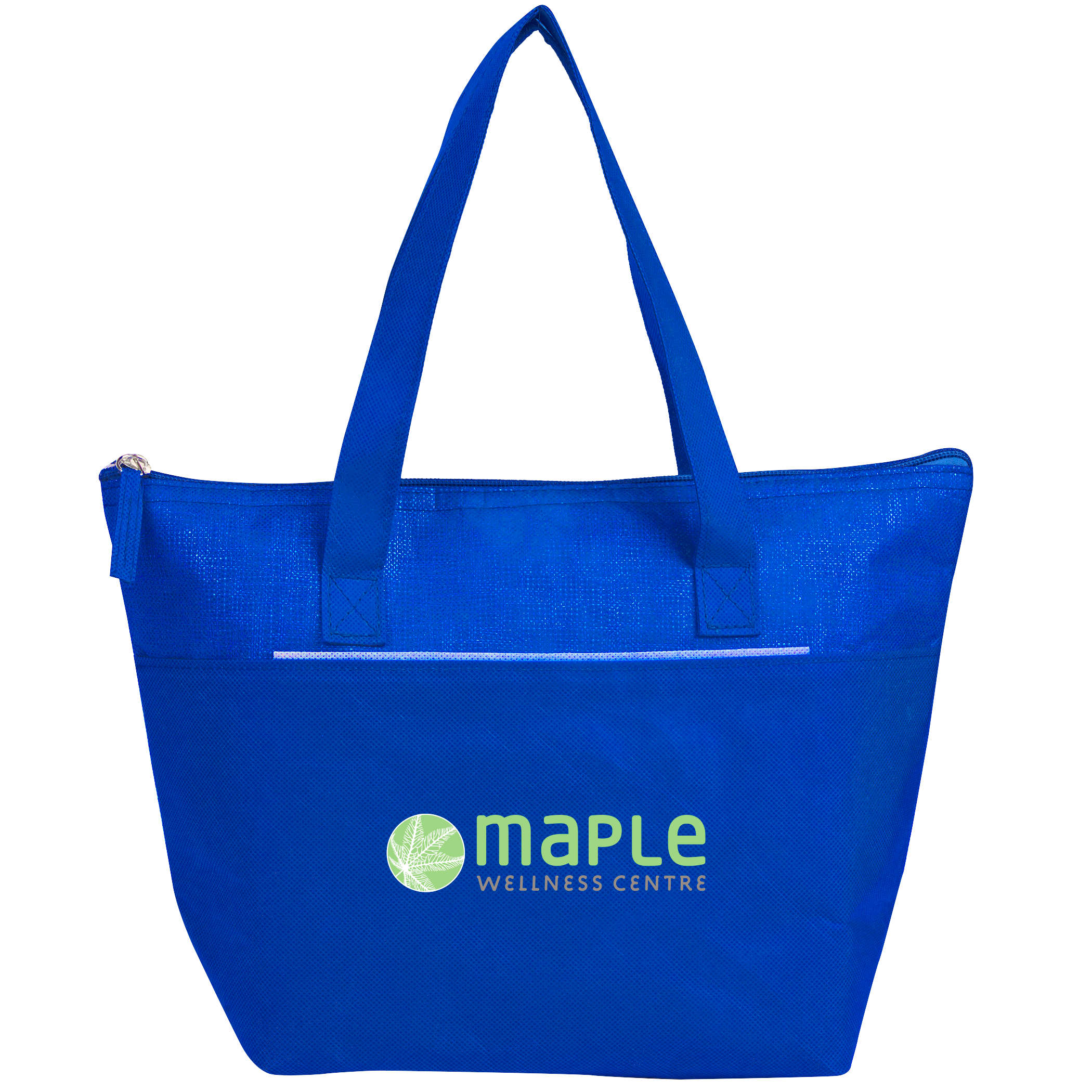 Mist Recycled 9-Can Non-Woven Tote Cooler 1