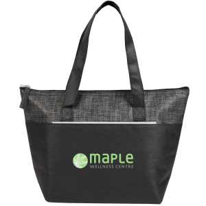 Mist Recycled 9-Can Non-Woven Tote Cooler 1 Mist Recycled 9-Can Non-Woven Tote Cooler 1