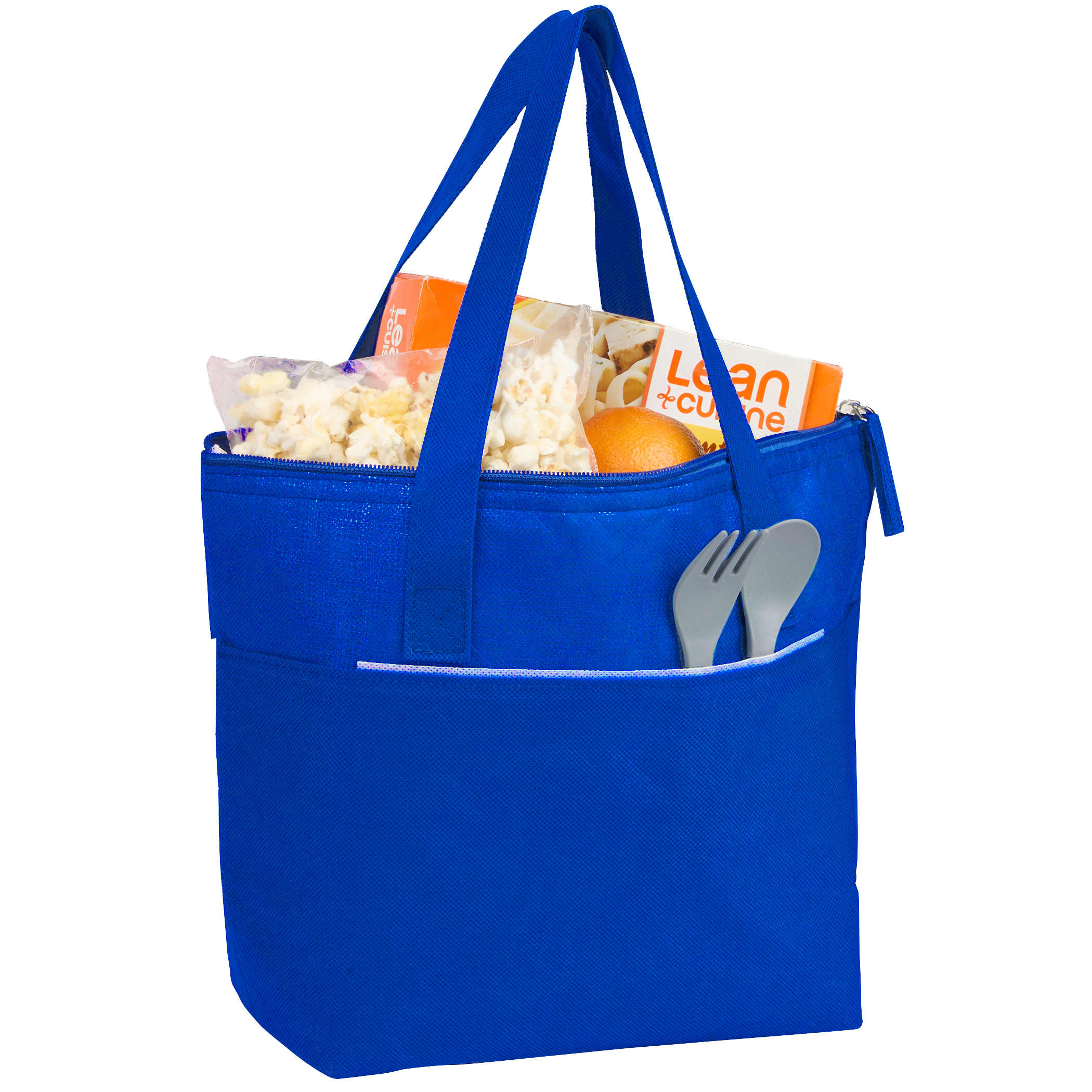 Mist Recycled 9-Can Non-Woven Tote Cooler 1
