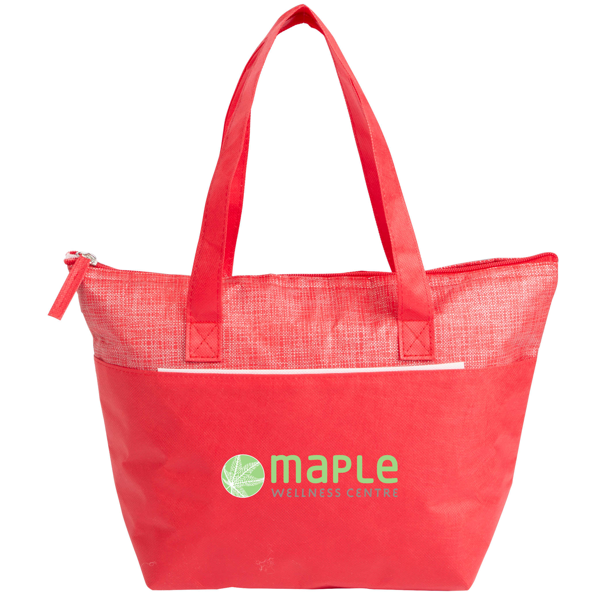 Mist Recycled 9-Can Non-Woven Tote Cooler 1