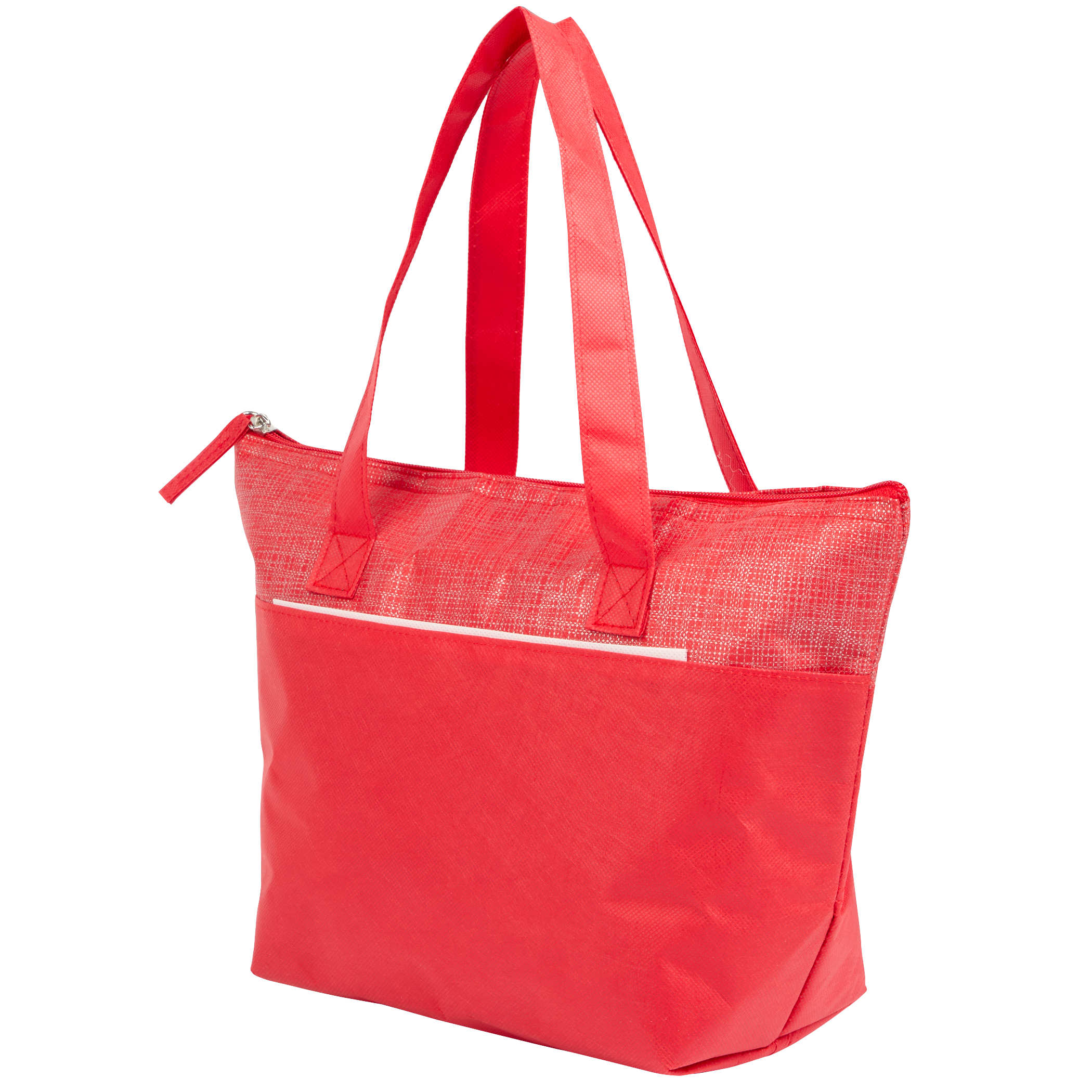 Mist Recycled 9-Can Non-Woven Tote Cooler 1