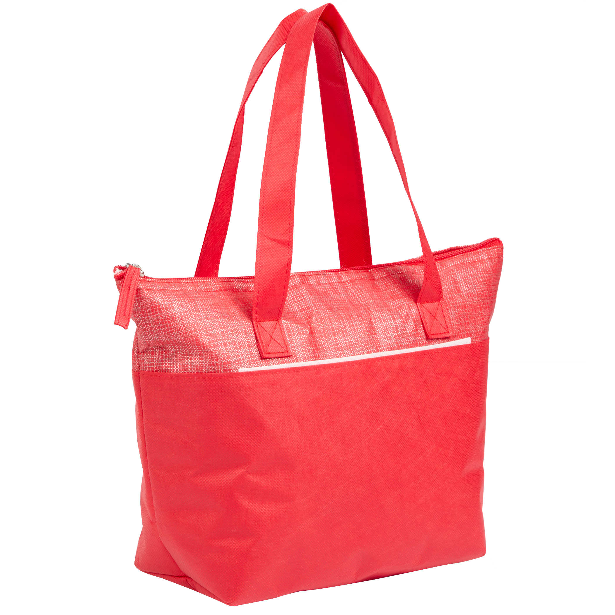 Mist Recycled 9-Can Non-Woven Tote Cooler 1