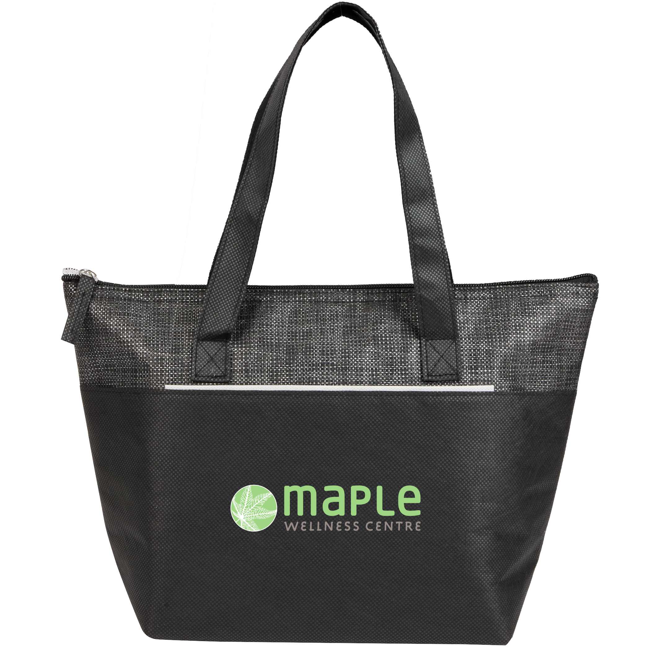 Mist Recycled 9-Can Non-Woven Tote Cooler 1