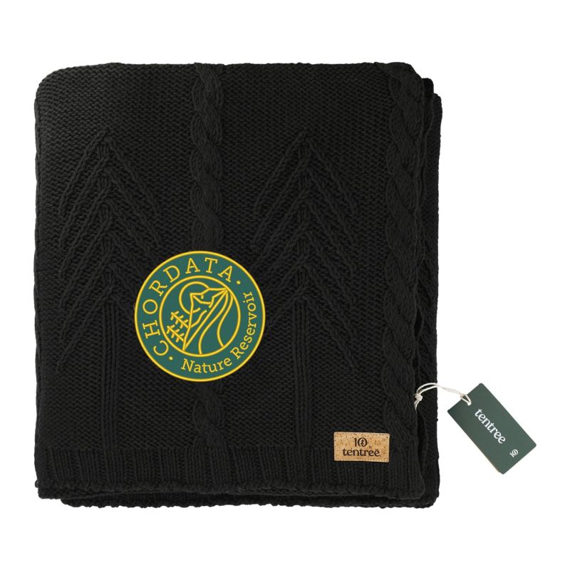 tentree Organic Cotton Cable Blanket 1 tentree Organic Cotton Cable Blanket 1