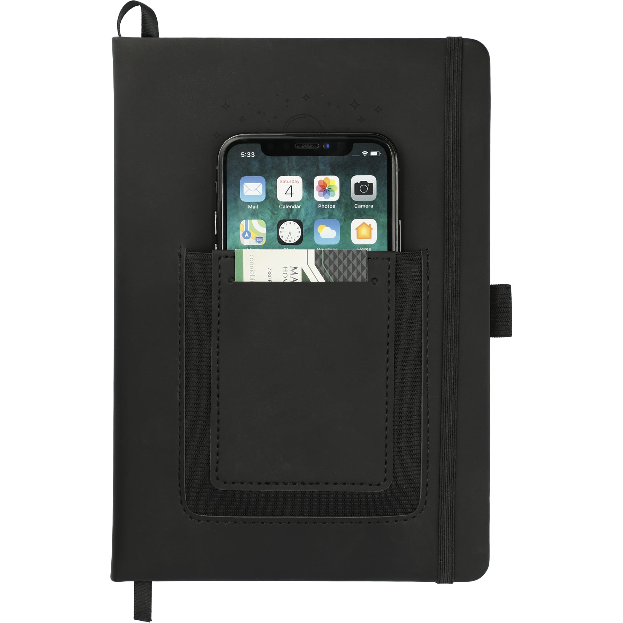 5.5x8.5 FSC® Mix Vienna Phone Pocket Bound Journal 1
