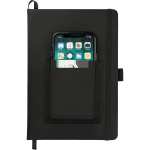 5.5x8.5 FSC® Mix Vienna Phone Pocket Bound Journal - 2800-65BKFront 5.5x8.5 FSC® Mix Vienna Phone Pocket Bound Journal - 2800-65BKFront