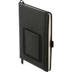 5.5x8.5 FSC® Mix Vienna Phone Pocket Bound Journal - 2800-65BKAngle-Left 5.5x8.5 FSC® Mix Vienna Phone Pocket Bound Journal - 2800-65BKAngle-Left