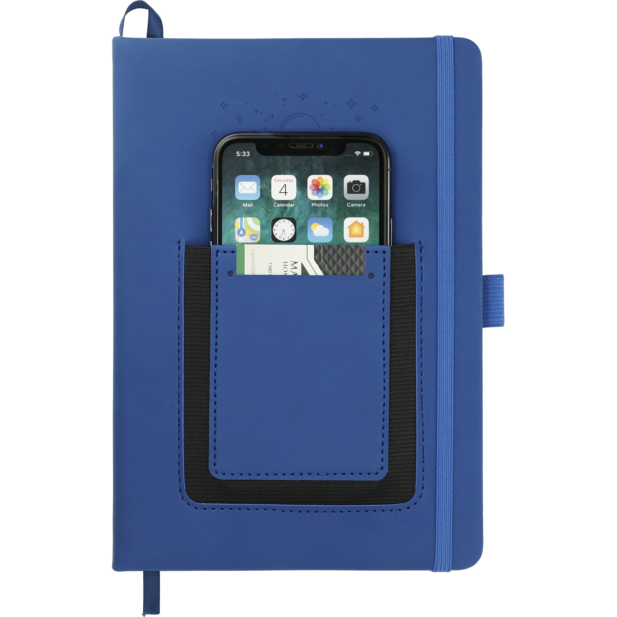 5.5x8.5 FSC® Mix Vienna Phone Pocket Bound Journal 1