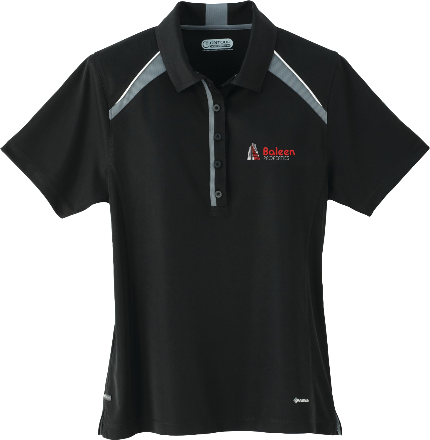 Women's QUINN Short Sleeve Polo 1