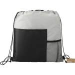 Cycle rPET Drawstring Bag - SM-5959GAFront Cycle rPET Drawstring Bag - SM-5959GAFront