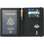 Deluxe Recycled Passport Wallet - 0882-09CAFront Deluxe Recycled Passport Wallet - 0882-09CAFront