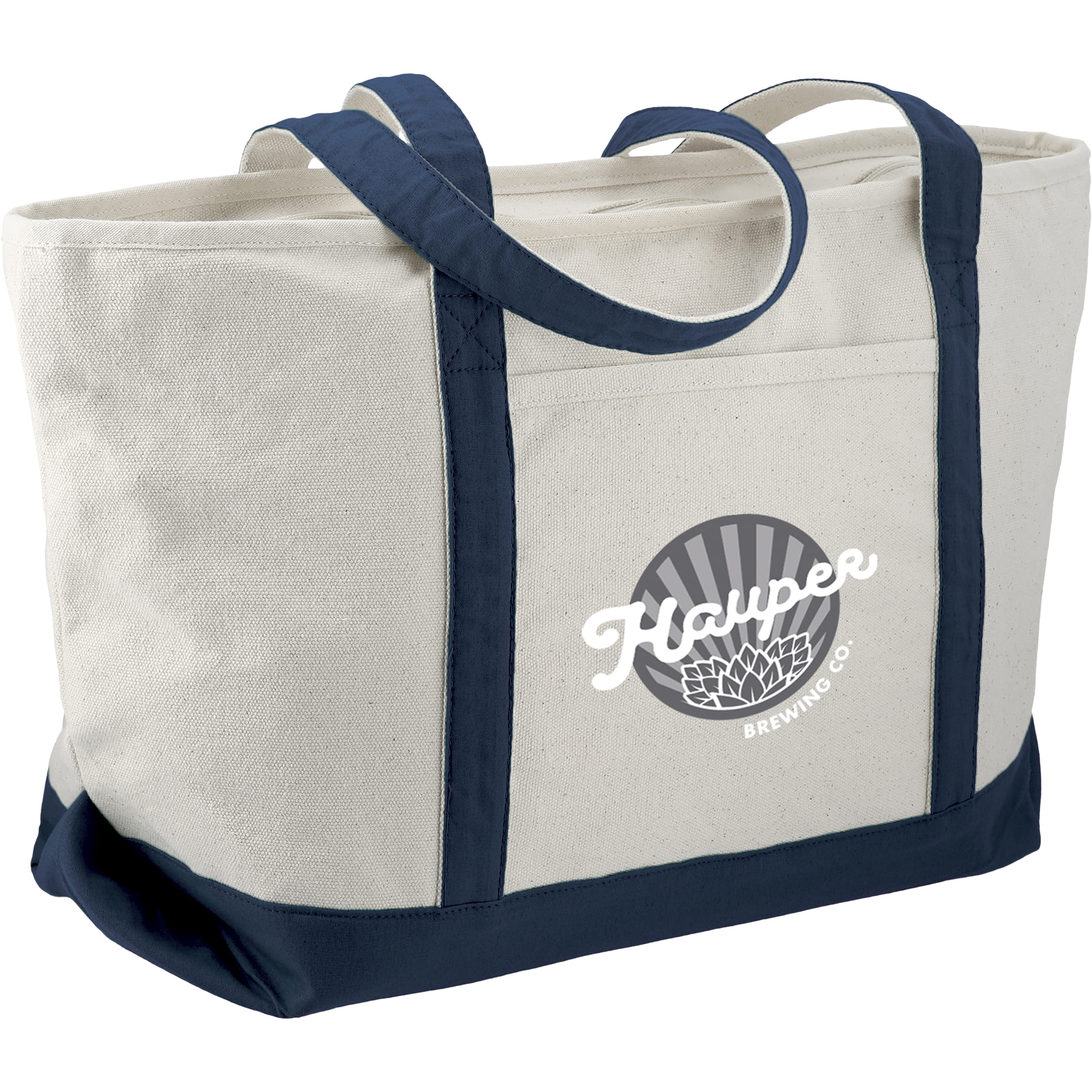 Baltic 18oz Cotton Canvas Zippered Boat Tote 1