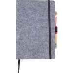 THE GOODS™ Recycled Felt 8'' x 5.5'' Bound Notebook - SM-5297CAFront THE GOODS™ Recycled Felt 8'' x 5.5'' Bound Notebook - SM-5297CAFront