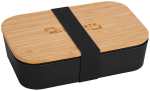 Bamboo Fiber Lunch Box with Cutting Board Lid - 1033-93BKAngle-Right Bamboo Fiber Lunch Box with Cutting Board Lid - 1033-93BKAngle-Right
