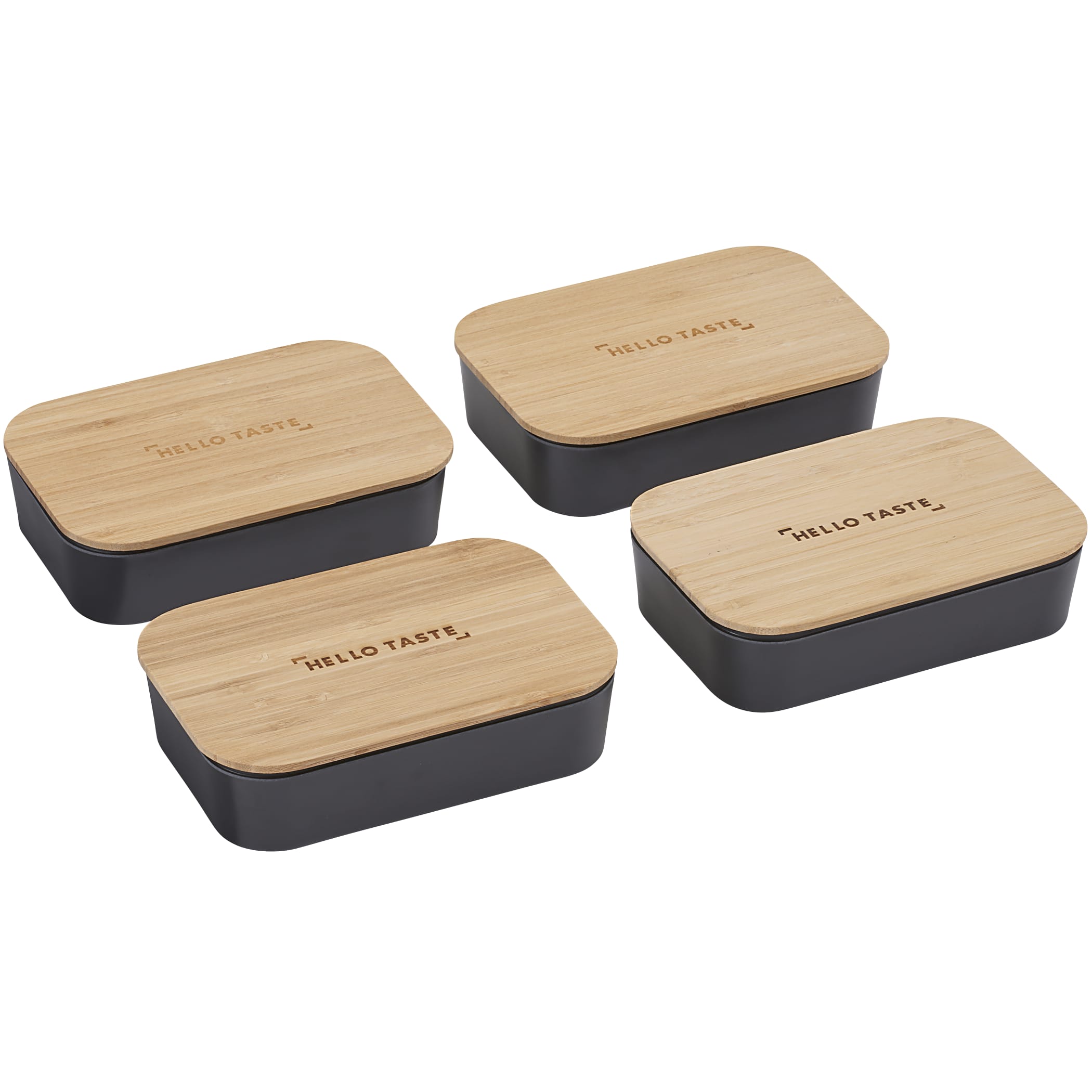 Bamboo Fiber Lunch Box with Cutting Board Lid 1