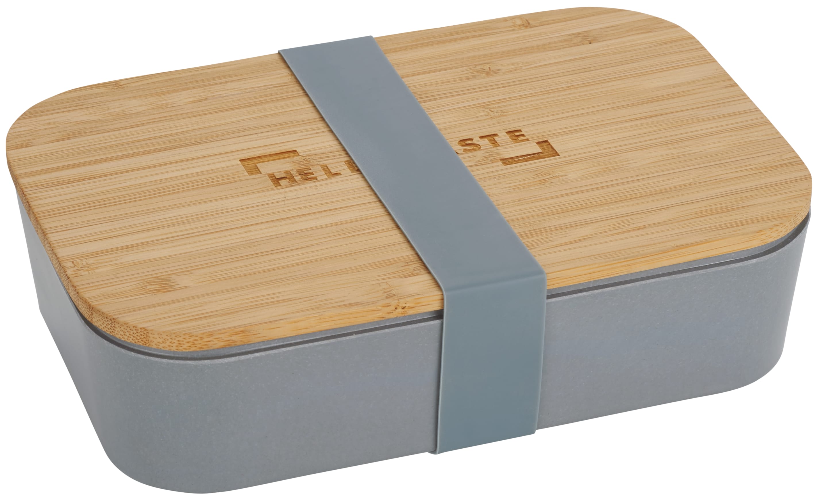 Bamboo Fiber Lunch Box with Cutting Board Lid 1