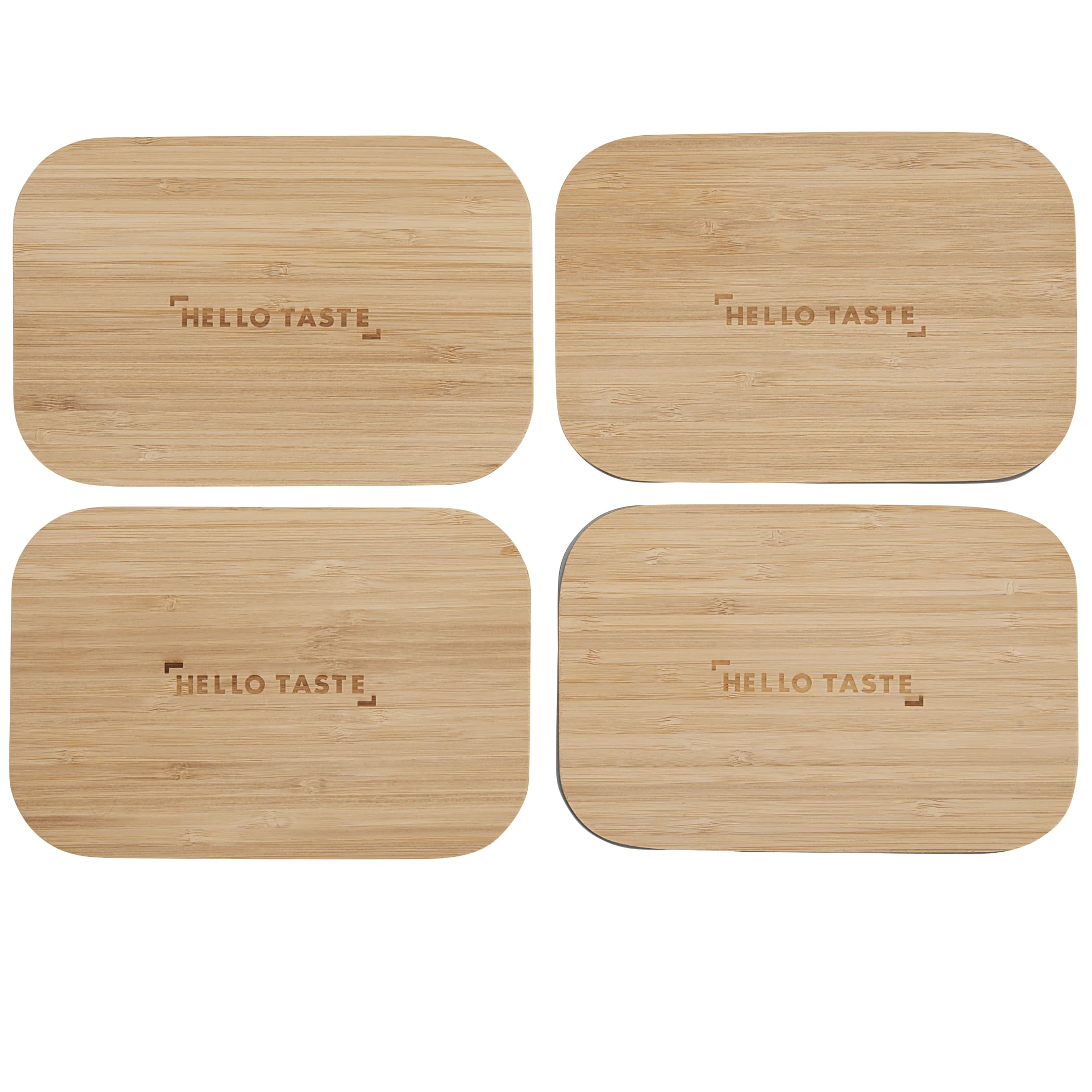 Bamboo Fiber Lunch Box with Cutting Board Lid 1