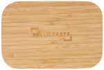 Bamboo Fiber Lunch Box with Cutting Board Lid - 1033-93BGFront Bamboo Fiber Lunch Box with Cutting Board Lid - 1033-93BGFront