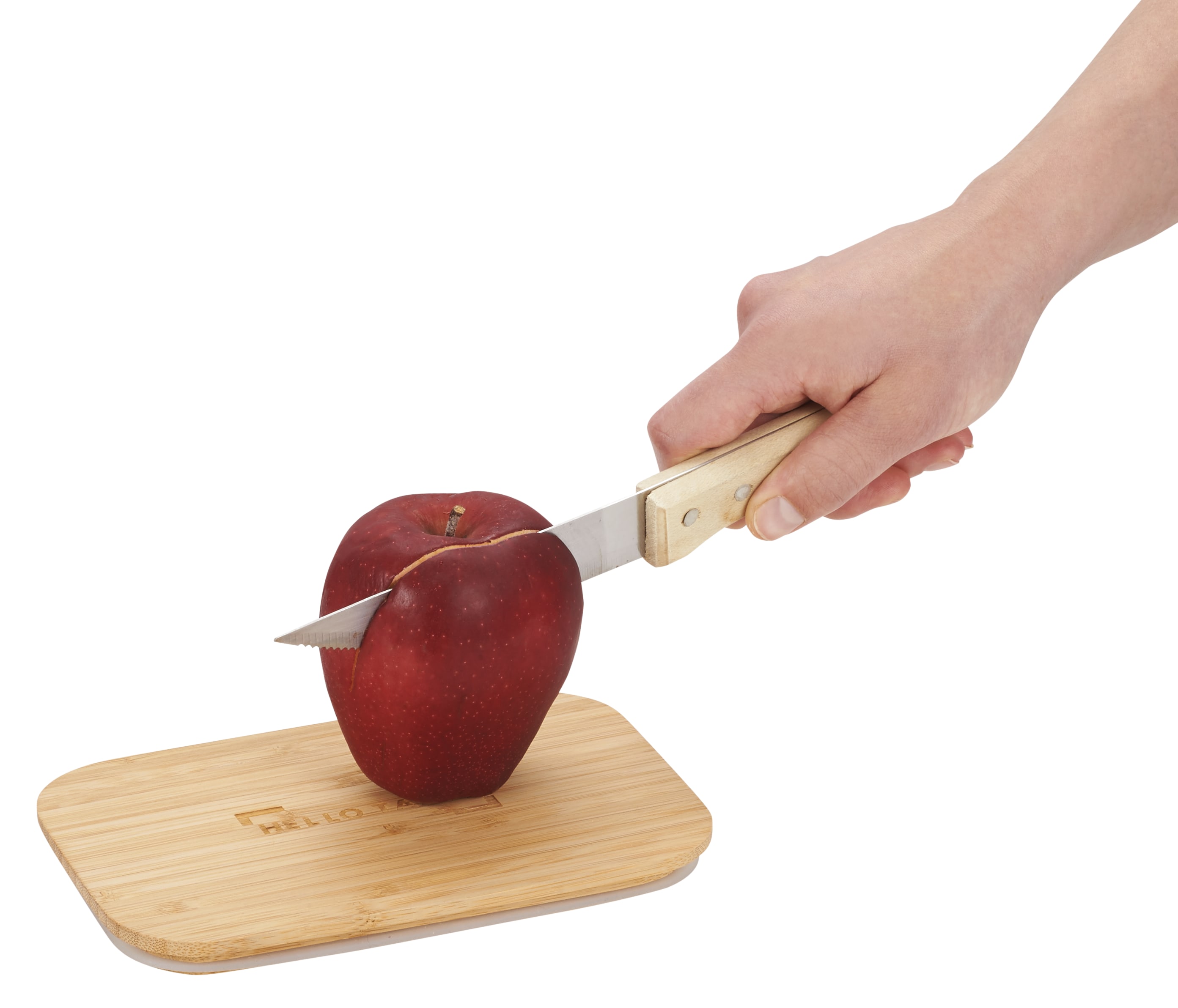 Bamboo Fiber Lunch Box with Cutting Board Lid 1