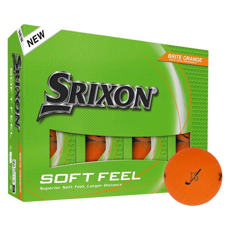 Srixon Soft Feel BRITE Golf Balls - 12 Pack 1 Srixon Soft Feel BRITE Golf Balls - 12 Pack 1