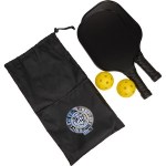 Premium Pickleball Paddle Set - 1401-60BKAngle-Right Premium Pickleball Paddle Set - 1401-60BKAngle-Right