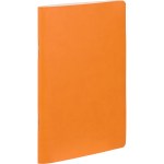 5.5" x 8" FSC ® Recycled Mano Slim Meeting Journal - 2900-61ORAngle-Right 5.5" x 8" FSC ® Recycled Mano Slim Meeting Journal - 2900-61ORAngle-Right
