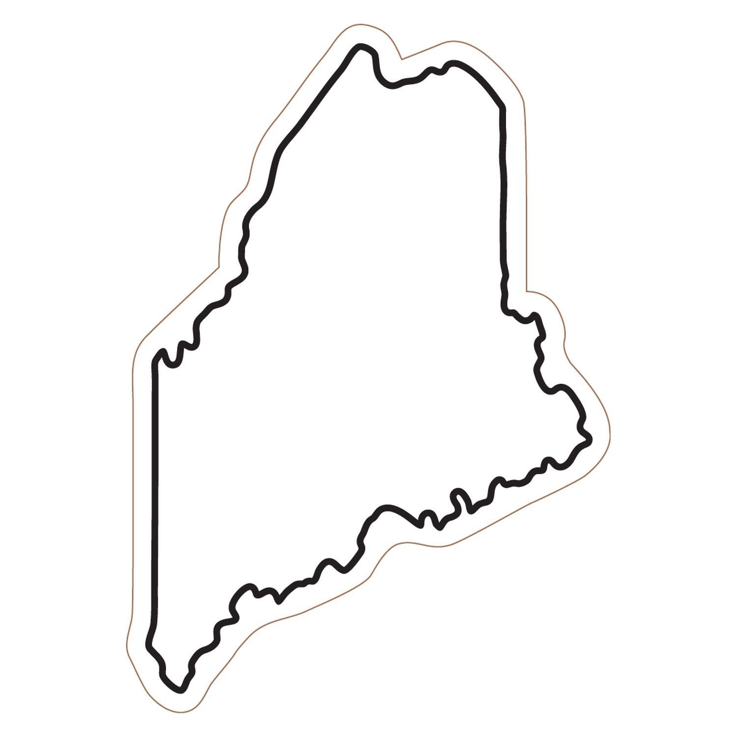 Maine State Magnet 1