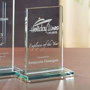 Glass Rectangle - Small Award 1 Glass Rectangle - Small Award 1