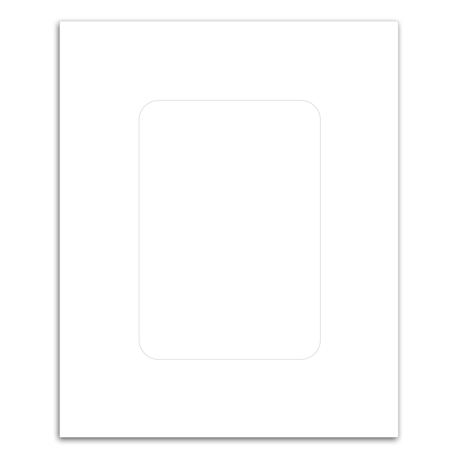 Rectangle Punch Out Picture Frame Magnet 1