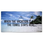 Dye Sublimated Standard Beach Towel 1 Dye Sublimated Standard Beach Towel 1