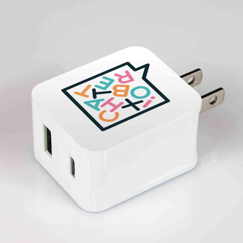 20 Watt Type C and USB Wall Adaptor 1 20 Watt Type C and USB Wall Adaptor 1
