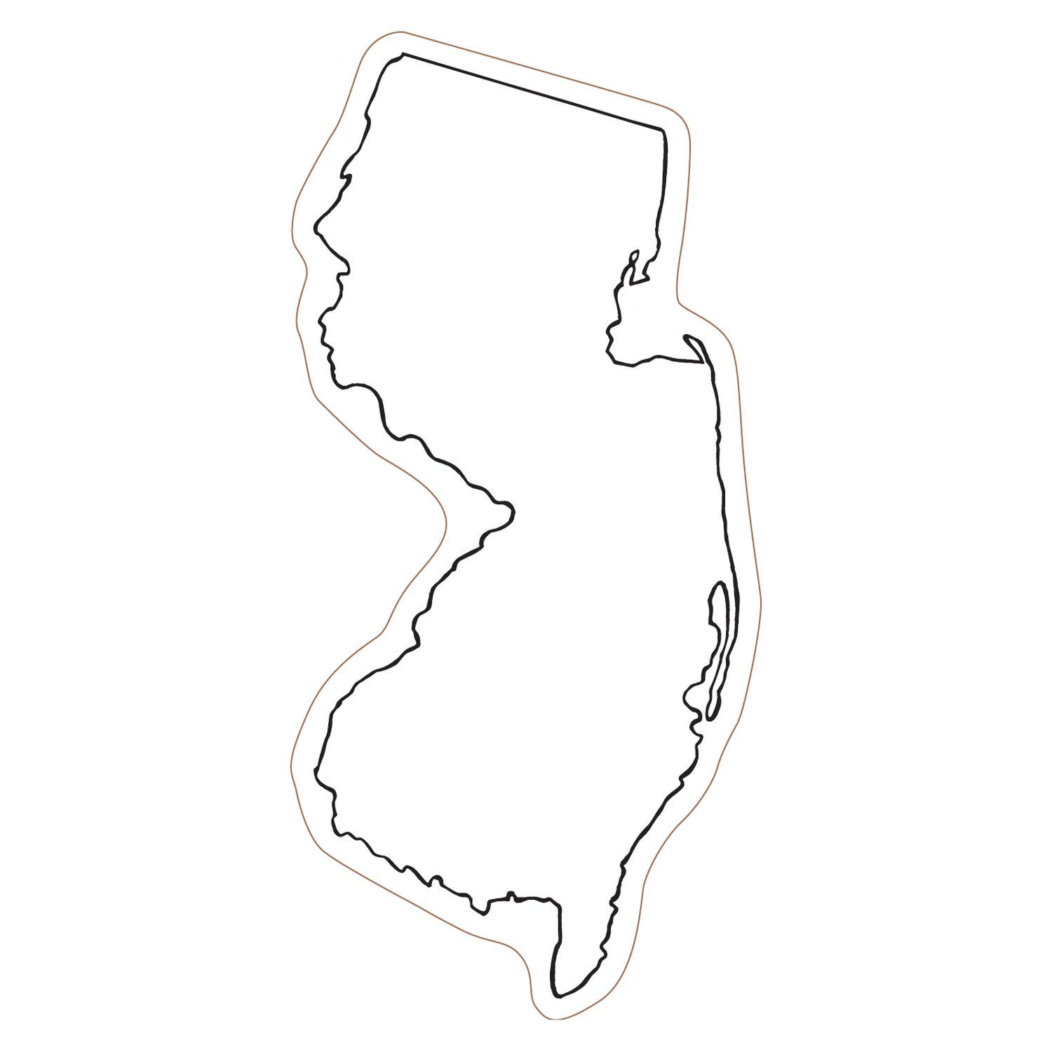 New Jersey State Magnet 1