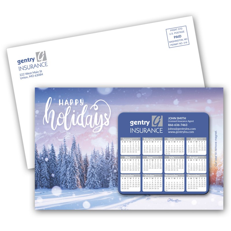 SuperSeal Laminated Card With MC02 Calendar Magnet 1 SuperSeal Laminated Card With MC02 Calendar Magnet 1