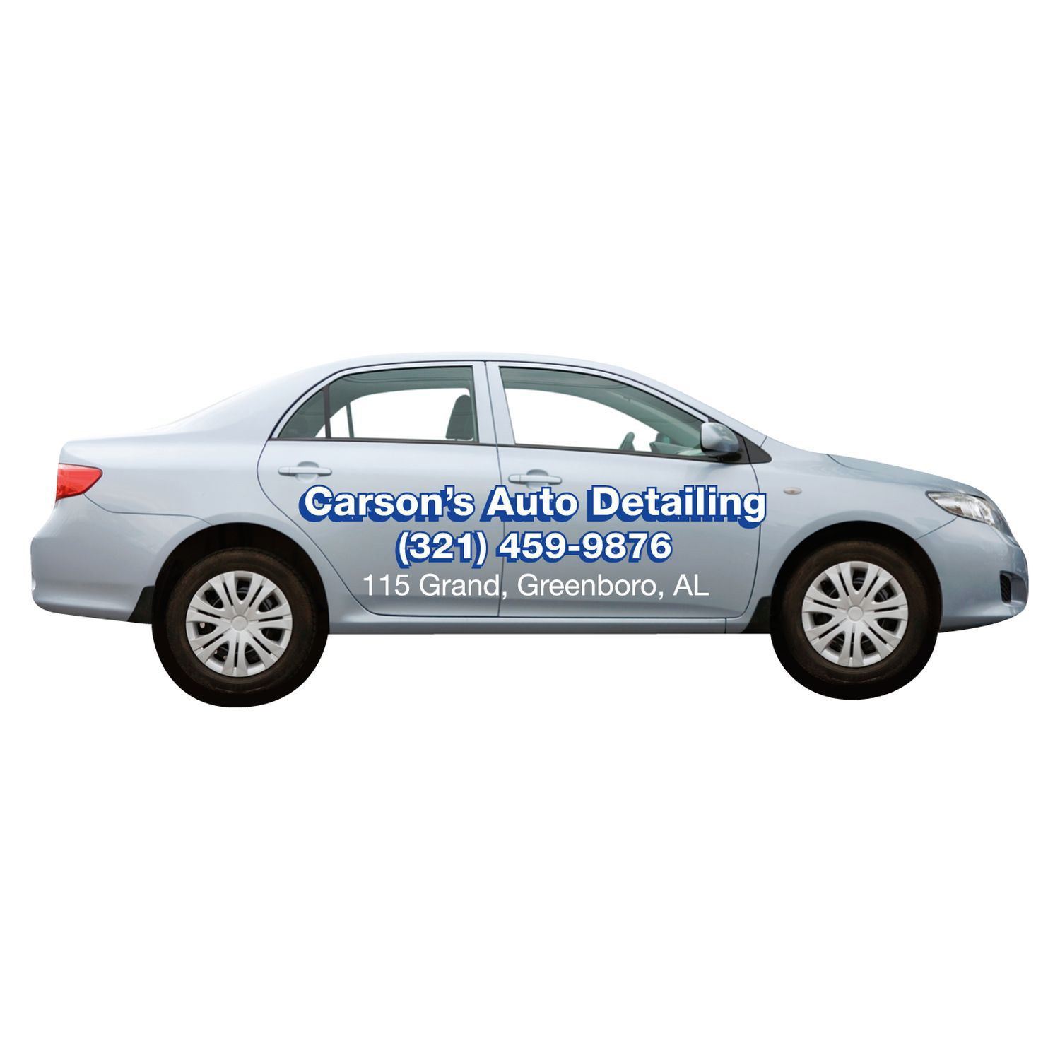 Sedan Car Shaped Magnet 1