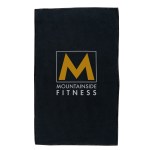 Waffle Weave Sport Towel - Black Waffle Weave Sport Towel - Black