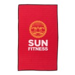 Waffle Weave Sport Towel - Red Waffle Weave Sport Towel - Red