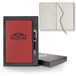ApPeel Slim Medio Lined Apple Page Journal Gift Set - Red Delicious ApPeel Slim Medio Lined Apple Page Journal Gift Set - Red Delicious