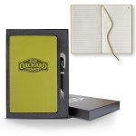 ApPeel Slim Medio Lined Apple Page Journal Gift Set - Apple Paper Granny Smith ApPeel Slim Medio Lined Apple Page Journal Gift Set - Apple Paper Granny Smith