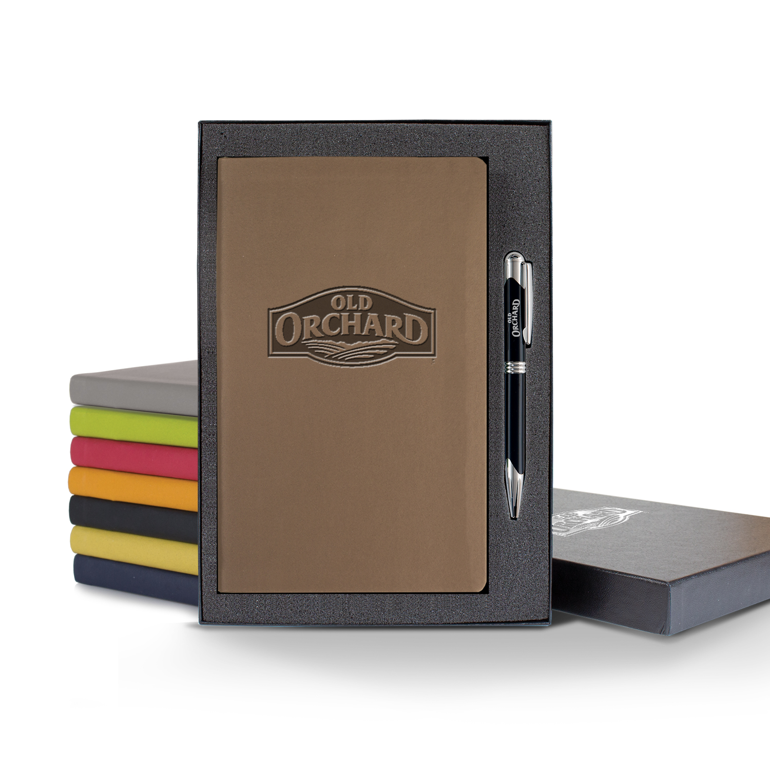 ApPeel Slim Medio Lined Apple Page Journal Gift Set 1